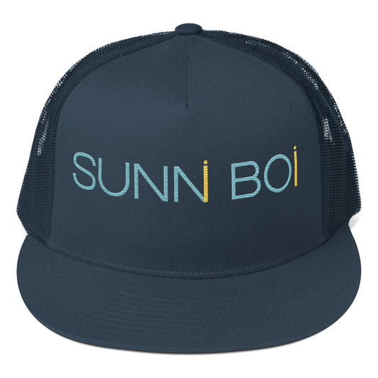Sunni Teal Sun iDisplay Hat