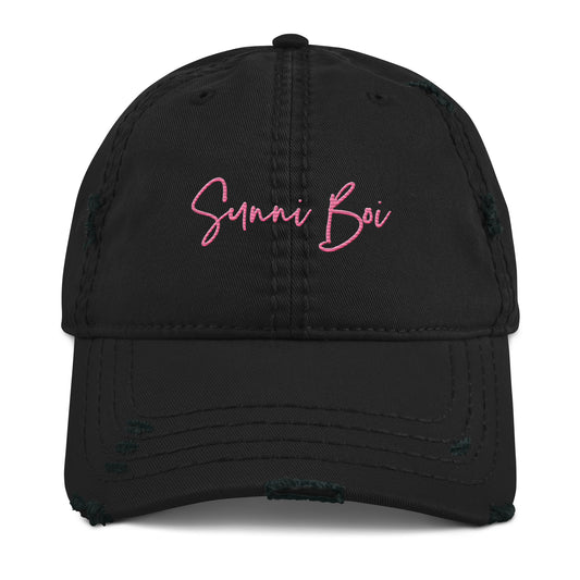 Sunni Flamingo Script Hat
